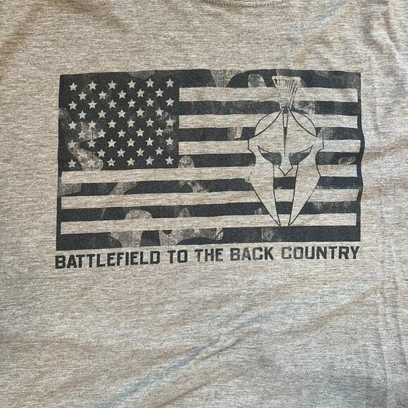 Men’s XXL t-shirt, KRYPTEK, BATTLEFIELD TO THE BACKCOUNTRY - Picture 6 of 8